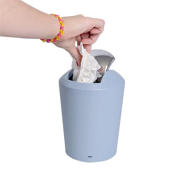 سطل زباله مارتا آبی یخی