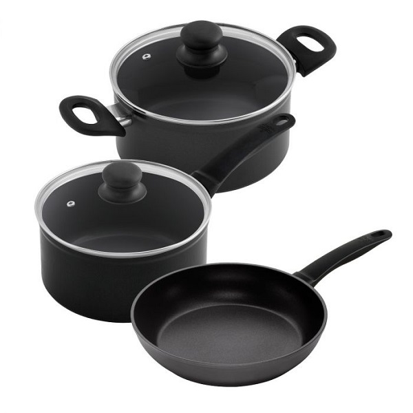ست قابلمه و ماهیتابه 24،20،16 سانت Easy Induction
